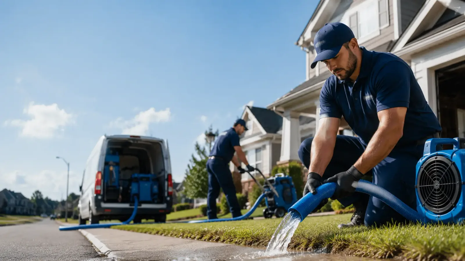 Flood Damage Restoration in Porter Ranch, CA